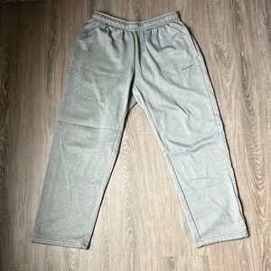 Large Gray Nike Sweatpants